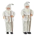 Miniatyrbillede 2 af 2: Julemanden 31 x 94 x 38 cm Hvid Plastik