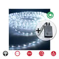 Miniatyrbillede 3 af 3: Haveslange LED EDM 71491 Flexiled Gennemsigtig 230 V 12 m