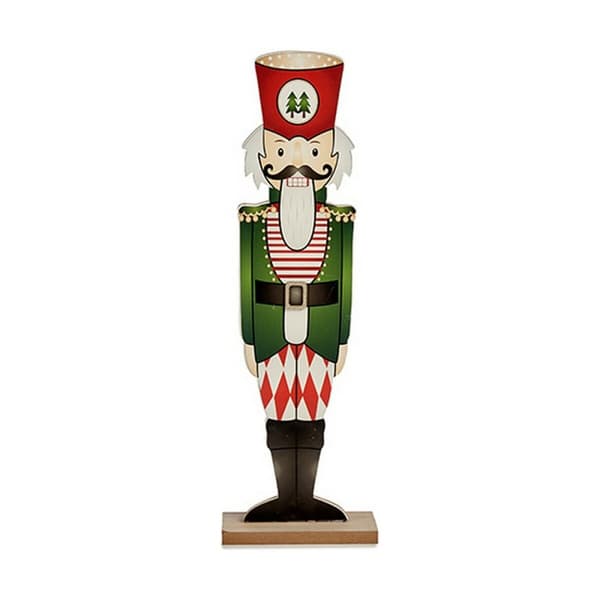 Dekorativ Figur Nøtteknekker 10 x 60 x 19 cm Tre