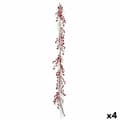 Miniatyrbilde 1 av 2: Julegirlander Krist+ K1912687 Hvit Rød Plast 180 x 14 cm Grein (4 enheter)