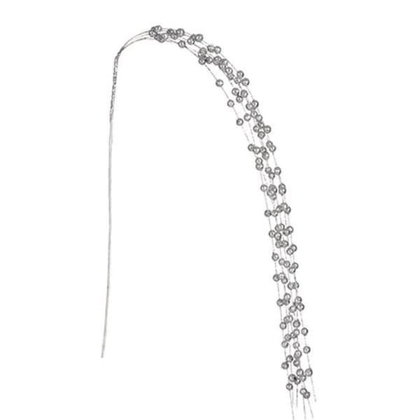 Oksa 140 cm Pallot Hopeinen (12 osaa)