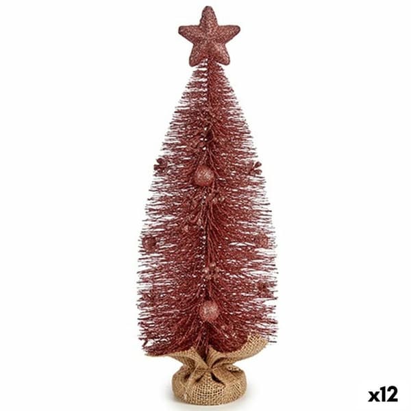 Joulupuu Krist+ FG20-19WS072 Pinkki 13 x 41 x 13 cm (12 osaa)