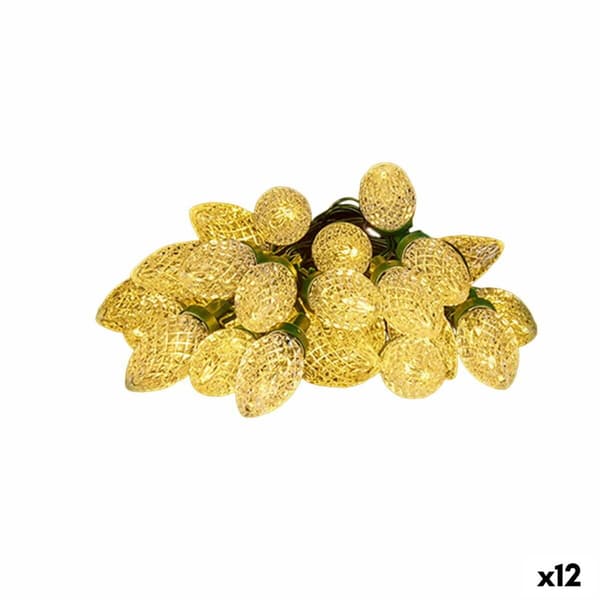 LED-valokranssi Keltainen 500 x 5 x 2 cm (12 osaa)