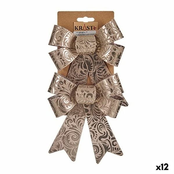 Lasso Krist+ HJ1-12010 Pronssi PVC 15 x 4 x 16 cm Joulukuusenpallo (12 osaa)