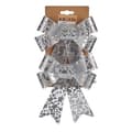 Pikkukuva 3 / 3: Lasso Krist+ HJ1-12011 Hopeinen PVC Printattu 15 x 4 x 16 cm Joulukuusenpallo (12 osaa)