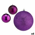 Pikkukuva 1 / 2: Joulupallosetti Krist+ 00834 Purppura Muovinen Ø 12 cm (6 osaa)
