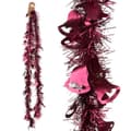 Miniatyrbilde 2 av 2: Julegirlander Tinsel Hetter Fuksia Plast 12 x 12 x 200 cm (36 Enheter)