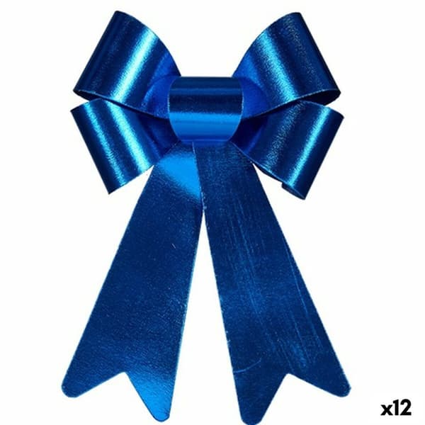 Lasso Krist+ HJ1-12061 Blå PVC 24 x 36 x 5 cm Julekule (12 enheter)