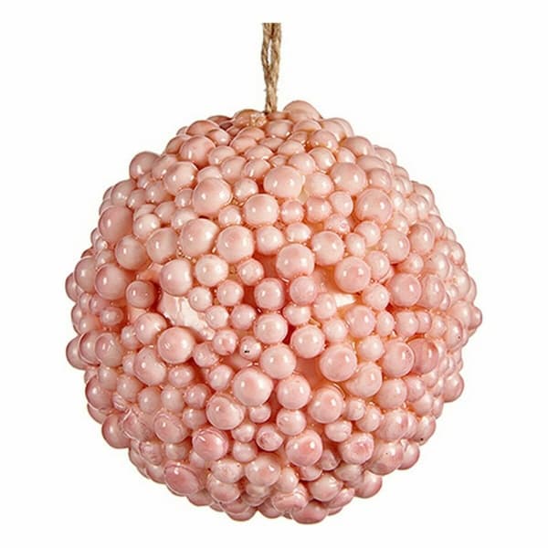 Julekule Krist+ 19A24330 Rosa Plast (24 enheter)