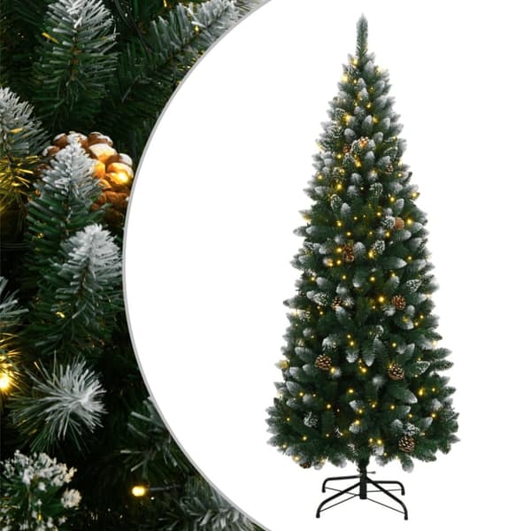 vidaXL kunstigt juletræ 150 LED'er 150 cm