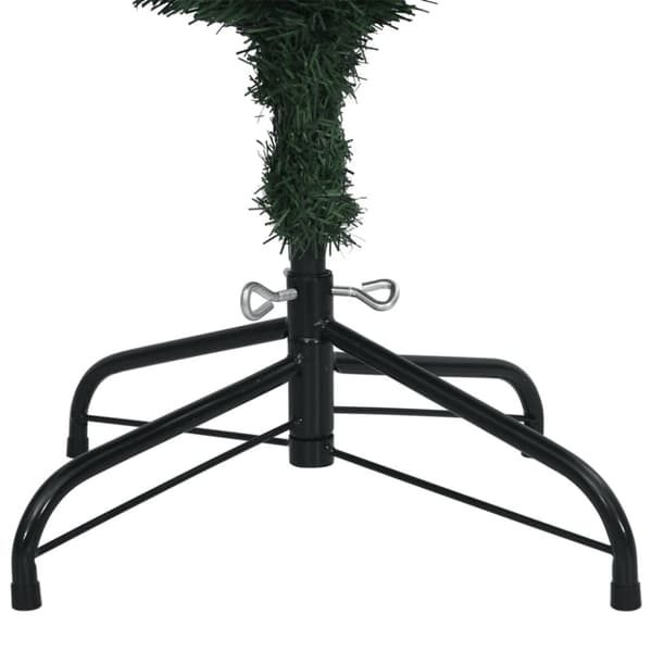 vidaXL Kapea tekojoulukuusi 300 LED-valoa 180 cm