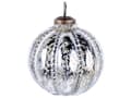 Miniatyrbild 5 av 10: 6 st Julkulor Handgjorda Silver Glas Hängande Julgranskulor Juldekor