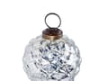 Miniatyrbild 10 av 10: 6 st Julkulor Handgjorda Silver Glas Hängande Julgranskulor Juldekor