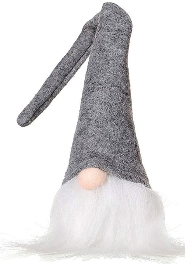 Julenisse LED 40 cm YX039 Grå