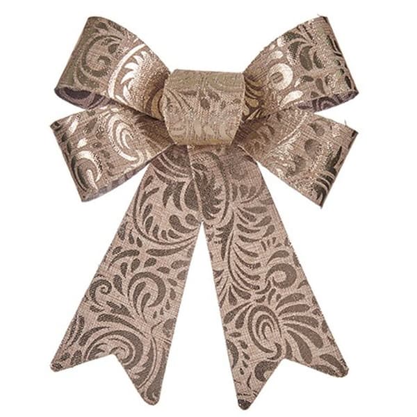 Lasso Julgranskula Brons PVC 15 x 4 x 16 cm (12 antal)