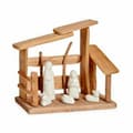 Pikkukuva 3 / 3: Seimikuvaelma Valkoinen Luonnollinen Puu Keraminen 10 x 21 x 25 cm (2 osaa)