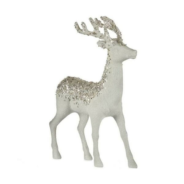 Julrenar Vit Plast 15 x 45 x 30 cm (2 antal)