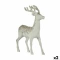 Miniatyrbild 1 av 2: Julrenar Vit Plast 15 x 45 x 30 cm (2 antal)