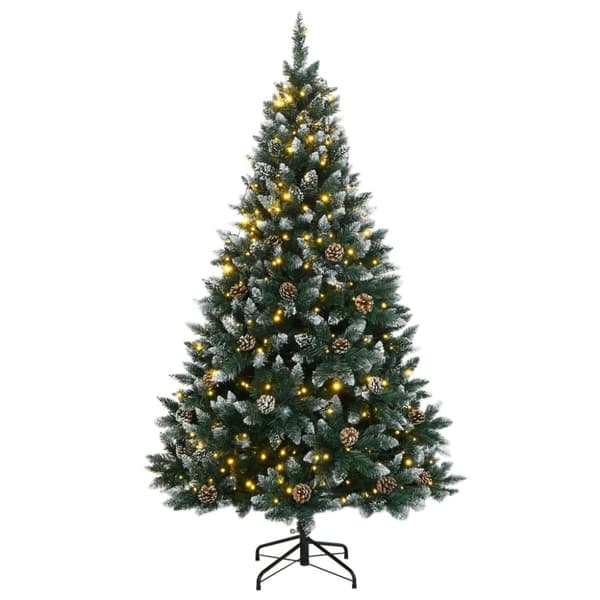 vidaXL Plastgran 300 LEDs 240 cm