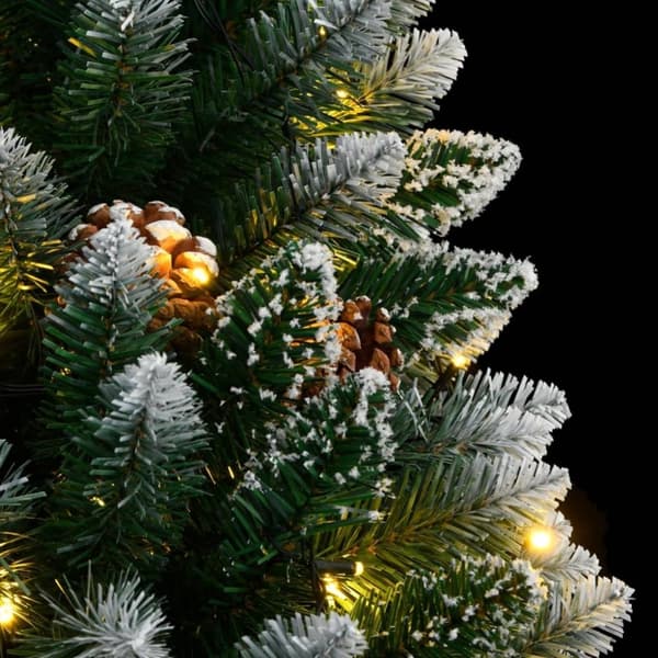 vidaXL Plastgran 300 LEDs 180 cm