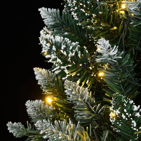 vidaXL kunstigt juletræ med 300 LED-lys 240 cm