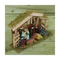 Miniatyrbild 3 av 7: Julkrubba-set Metall