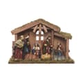Miniatyrbild 1 av 7: Julkrubba-set Metall