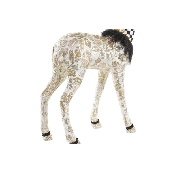 Julgranskula DKD Home Decor Svart Gyllene Ren 35 x 18 x 55 cm