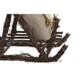 Miniatyrbild 4 av 4: Prydnadsfigur DKD Home Decor Tomte Jul Grå Champagne Trä 42 x 22 x 48 cm
