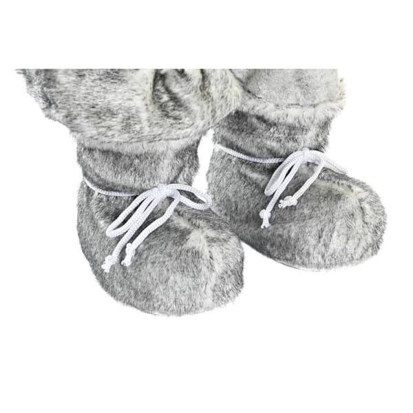 Dekoration DKD Home Decor Tomte Vit Röd Grå PVC 45 x 34 x 83 cm