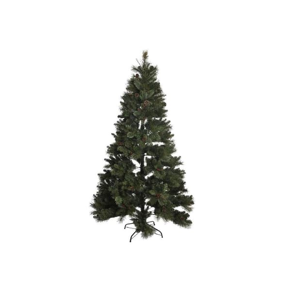 Joulupuu DKD Home Decor Vihreä PVC Muovinen 135 x 135 x 225 cm