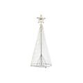 Miniatyrbillede 1 af 4: Julepynt DKD Home Decor Sølvfarvet 25 x 25 x 60 cm
