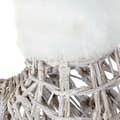 Miniatyrbilde 3 av 3: Julekule DKD Home Decor Hvit 53 x 19 x 90 cm LED Lyd