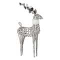 Miniatyrbilde 1 av 3: Julekule DKD Home Decor Hvit 53 x 19 x 90 cm LED Lyd