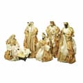 Miniatyrbilde 3 av 3: Julekrybbe DKD Home Decor Gyllen Krone 30 x 5 x 30 cm 50 x 5 x 50 cm