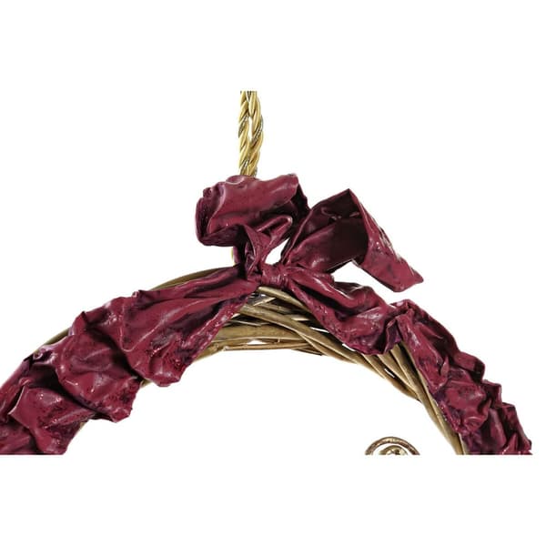 Julekrybbe DKD Home Decor Gyllen Krone 30 x 5 x 30 cm 50 x 5 x 50 cm