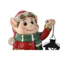 Miniatyrbillede 3 af 4: Julepynt Home ESPRIT Hvid Sort Rød Grøn Alf 26 x 26 x 42 cm