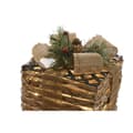 Miniatyrbilde 2 av 4: Julekule DKD Home Decor Naturell 25 x 25 x 25 cm (3 Deler)