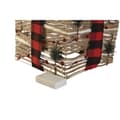 Pikkukuva 3 / 4: Joulukuusenpallo DKD Home Decor Punainen Luonnollinen 25 x 25 x 25 cm (3 Kappaletta)