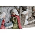 Miniatyrbild 3 av 4: Julkrubba-set Home ESPRIT Grön Grå Magnesium 27,5 x 10,5 x 34,5 cm (2 antal)