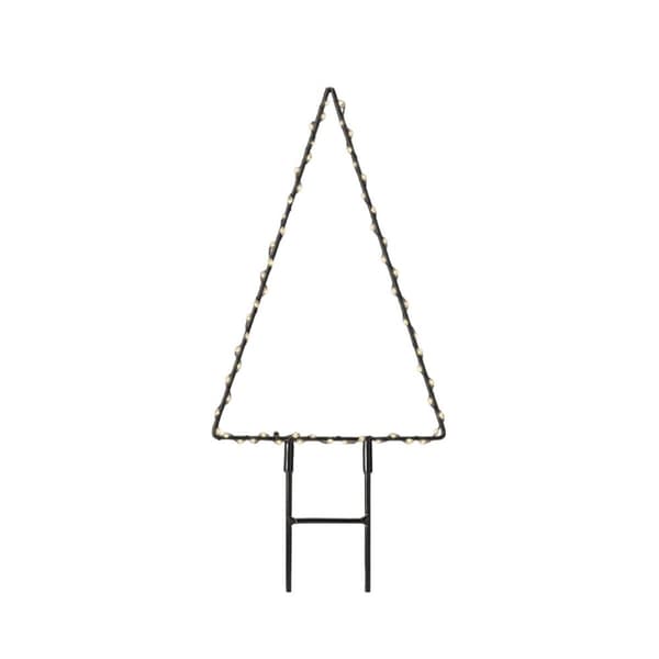 Lysdekorasjon Lumineo Juletre 18 x 27 cm Metall Stake MicroLED