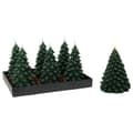 Miniatyrbild 1 av 2: LED Ljus Lifetime Mörkgrön Julgran 19 cm Eldslågeeffekt