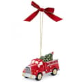 Miniatyrbillede 1 af 4: Christmas Tree Ornament, Fire Truck & Tree - Spode