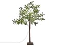 Miniatyrbilde 7 av 11: Kunstig juletre med LED-lys Grønn PVC 120 cm Dekorasjon Skandinavisk stil Utendørs- og innendørsbruk