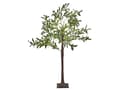 Miniatyrbilde 1 av 11: Kunstig juletre med LED-lys Grønn PVC 120 cm Dekorasjon Skandinavisk stil Utendørs- og innendørsbruk