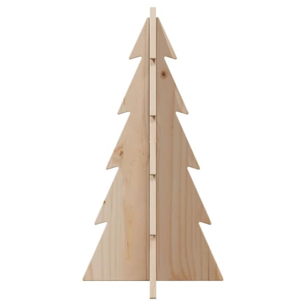 vidaXL Juletre av tre til pynt 59,5 cm heltre furu