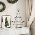 Miniatyrbillede 4 af 9: vidaXL dekorativt juletræ 75 cm metal sort
