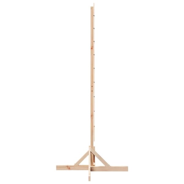 vidaXL Puinen joulukuusi koriste 180 cm täysi mänty
