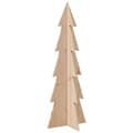 Pikkukuva 3 / 9: vidaXL Puinen joulukuusi koriste 112 cm täysi mänty