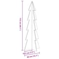 Pikkukuva 9 / 9: vidaXL Puinen joulukuusi koriste 112 cm täysi mänty